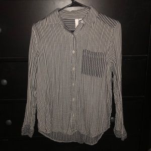 Striped Button down
